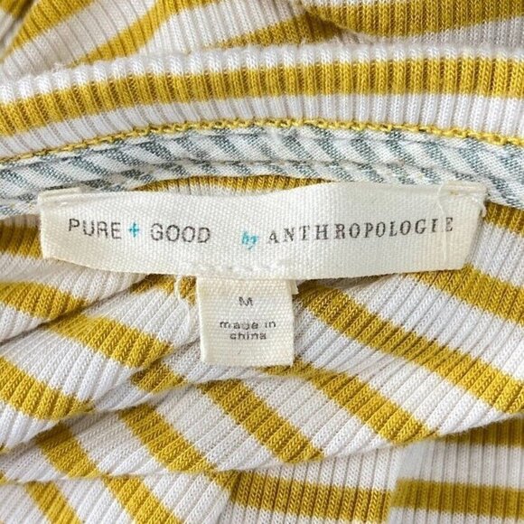 Anthropologie Oversized T-Shirt Dress Back To School Boho Coquette Flirty M - Picture 7 of 9